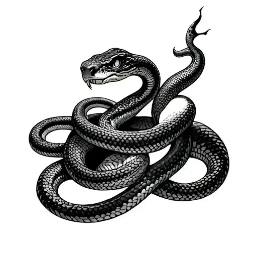 Snake With Flashing Arm