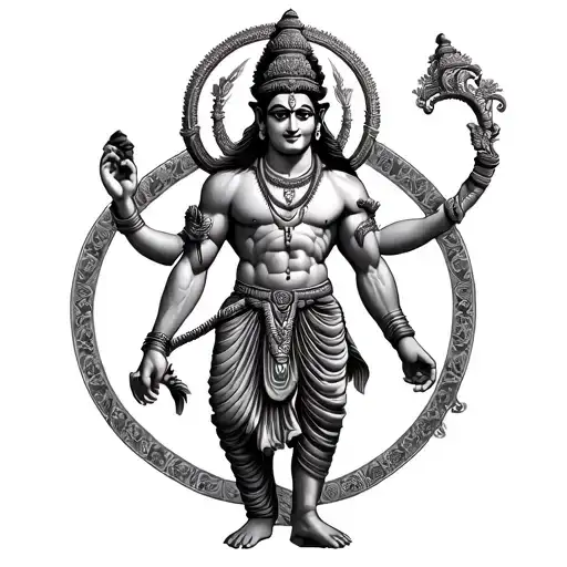 God Hanuman Full Body