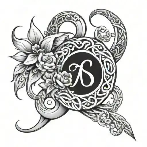 Initials Intertwined