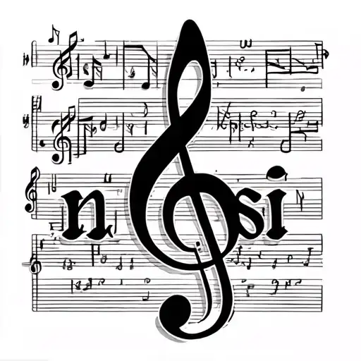 Music Notes With The Name Nkosi