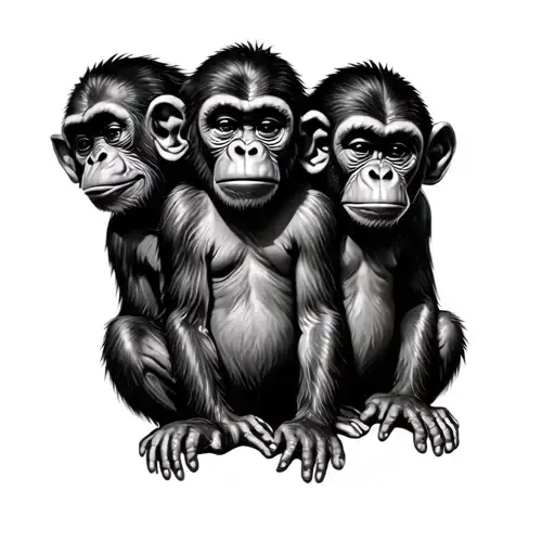 3 Wise Monkeys