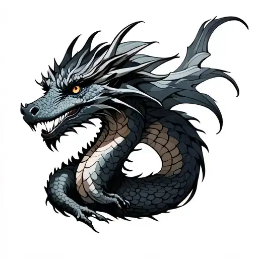 Beth Dutton With Dragon