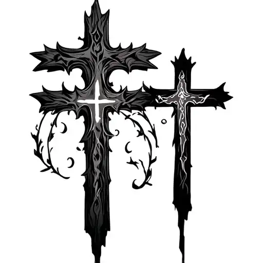 Bible Verses With 3 Crosses