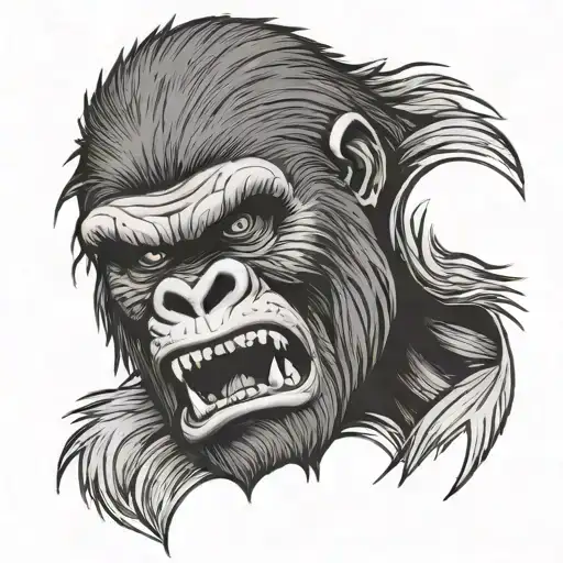 Angry Gorilla