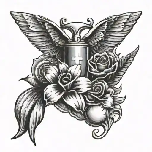 Small Tattoo For Group Of 4 Nurse Theme