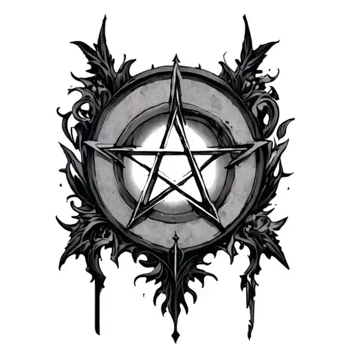 Gothic Pentagram