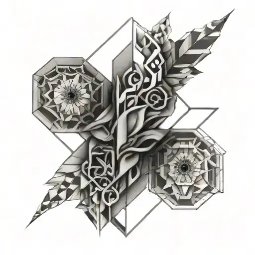 Make Geometric Full Sleeves Philippone Inspired