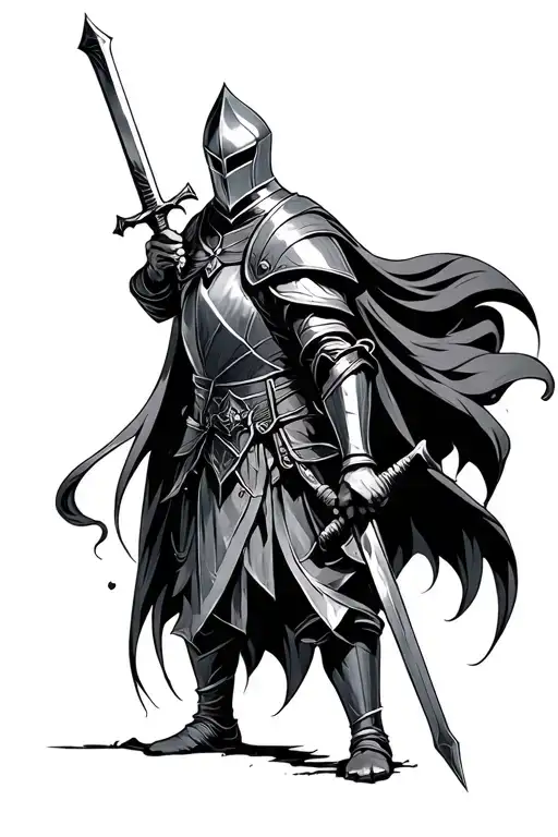 The Knight With The Sword