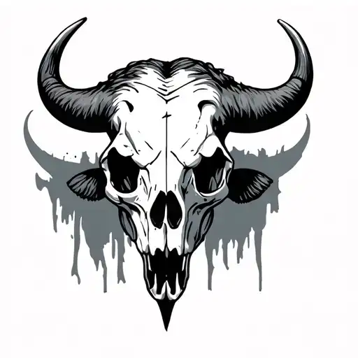 Buffalo Skull