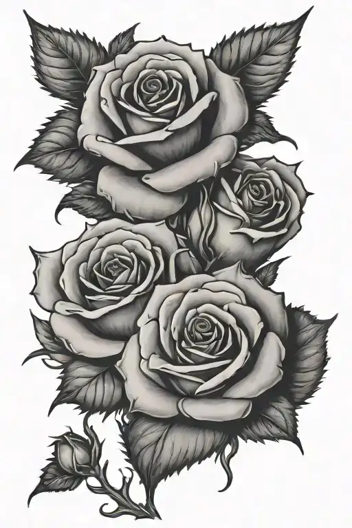 Thorned Roses Down The Spine