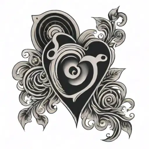 Heart Shaped Vinyl Record