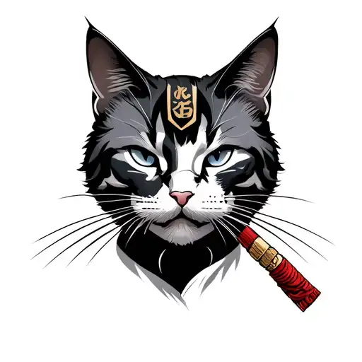 Samurai Cat