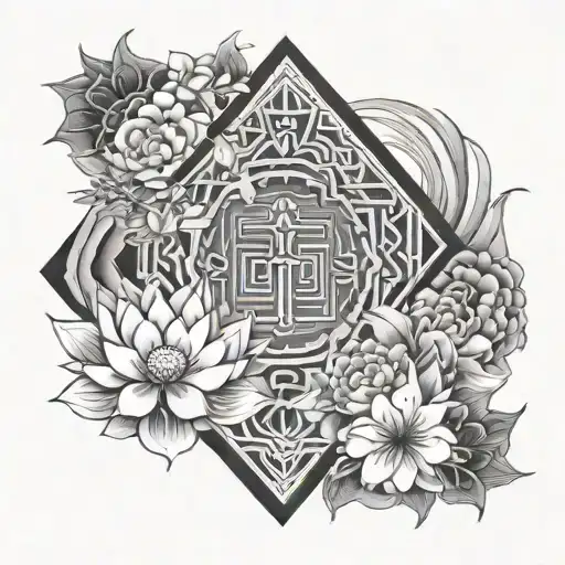 The Diamond Sutra Inspired Design