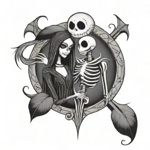 Nightmare Before Christmas Jack And Sally