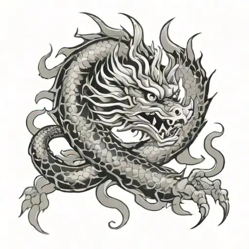 Chinese Dragon Wrapped