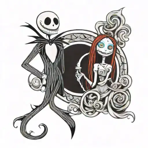 Nightmare Before Christmas Jack And Sally
