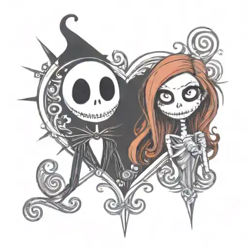 Nightmare Before Christmas Jack And Sally
