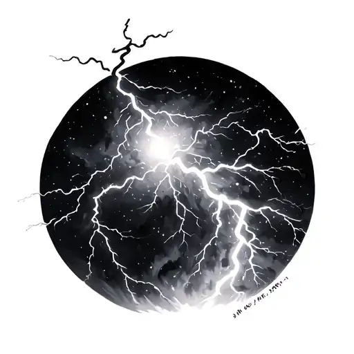 Lightning And Galaxy Main