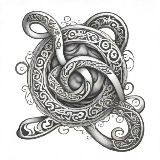 Infinity Symbol With Names