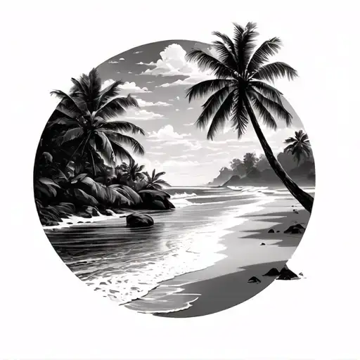 Beach Landscape Merging