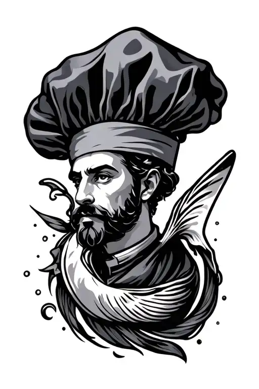 Pisces Sign Mixed Chef