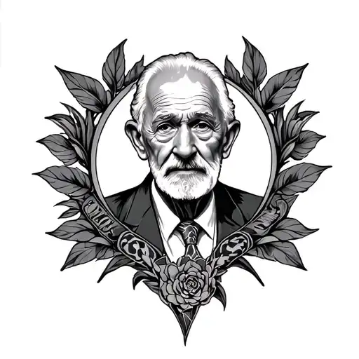 In Memory Of Grandad's Wisdom Surrounded