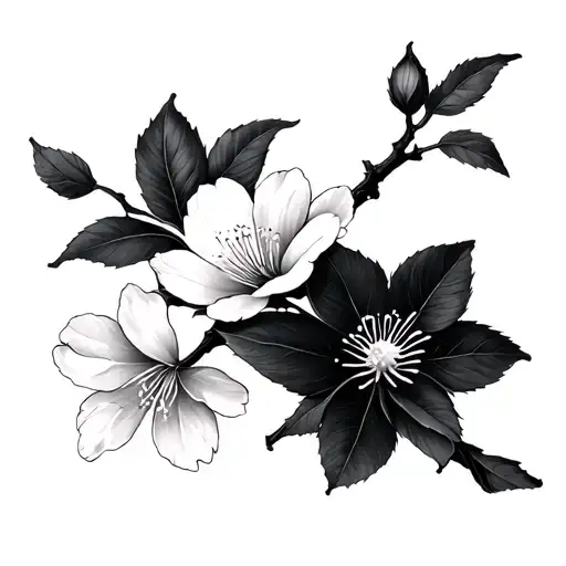 Japanese Style Cherry Blossom