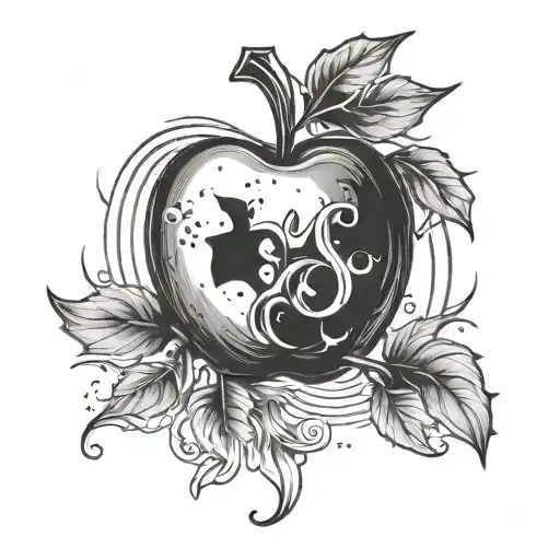 Apple And Star Sign