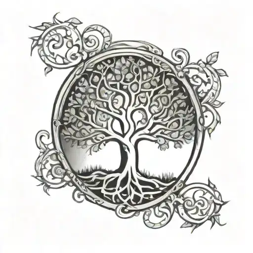 Tree Of Life Surrounded