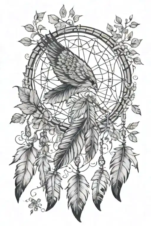 Dream Catcher In Nature Inspired