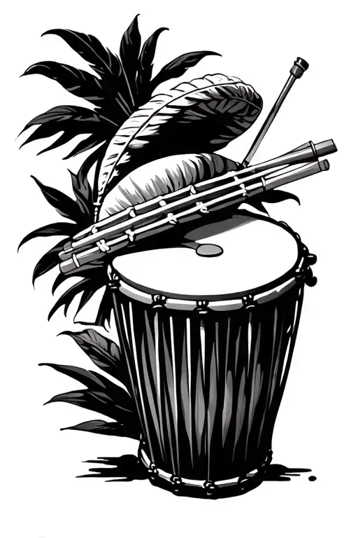 Dominican Republic Intertwined With Traditional Drum