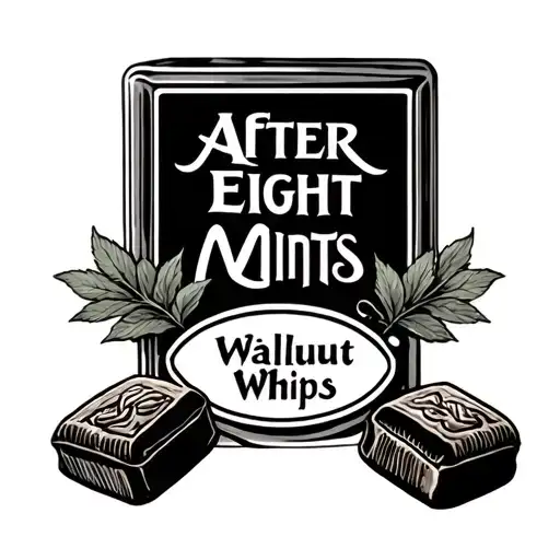 After Eight Mints Walnut Whips