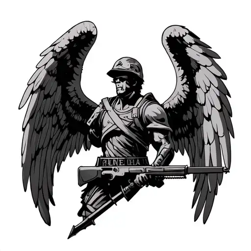 Archangel Michael Army Ranger Regiment