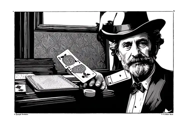 Card Game Cribbage And My Papa