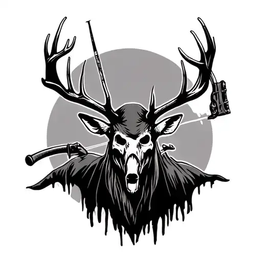 Grim Reaper Bowhunting Whitetail Buck