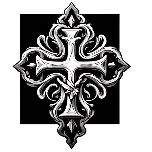 Ornate Catholic Cross