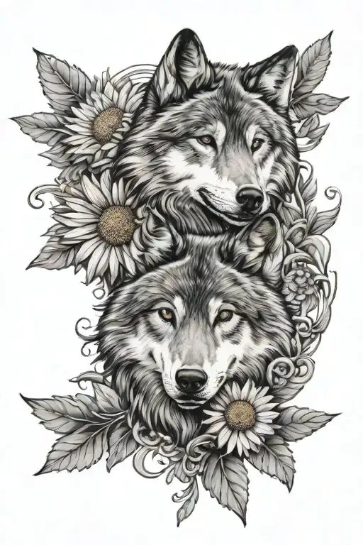 Wolves Daisy Flower