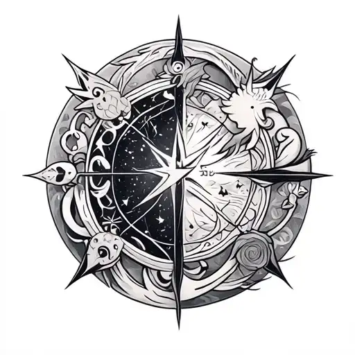 Picses Zodiac Sign Intertwined