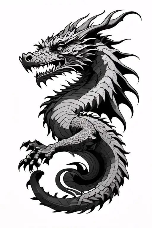 Aztec Dragon Wrapped