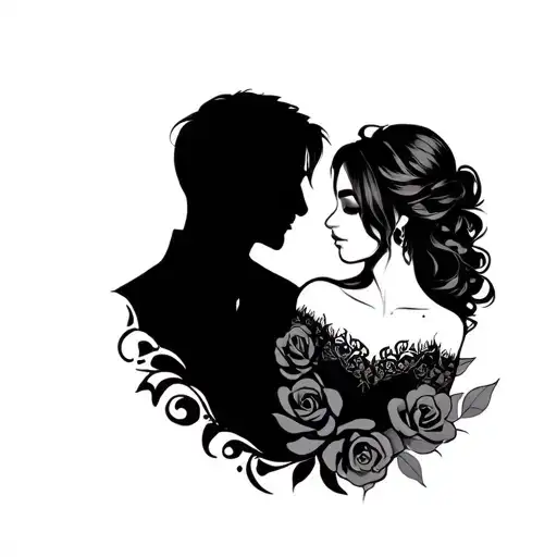Couples Tattoo Design