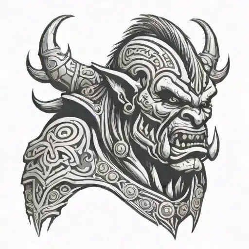 Orc Tribal Design