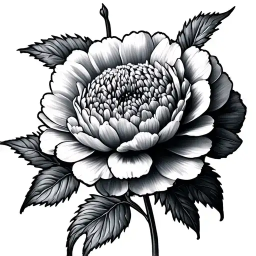 Carnation And Chrysanthemum