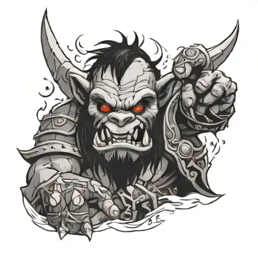 Cute Orc World Of Warcraft