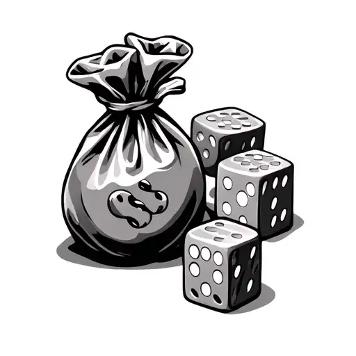 Money Bag Dices