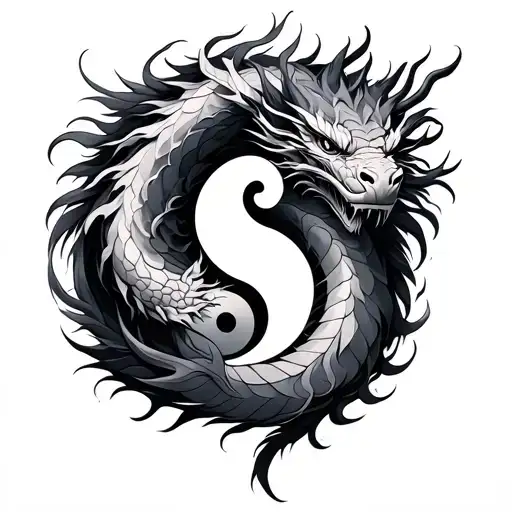 Yin Yang Dragon