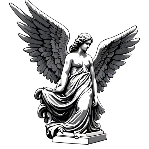 Angel Wings Statue