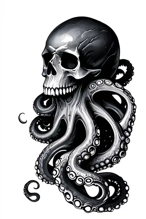 Octopuses And Skulls