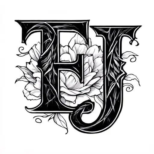 Letters E And J