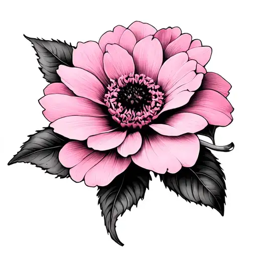 Pink Almendro Flower