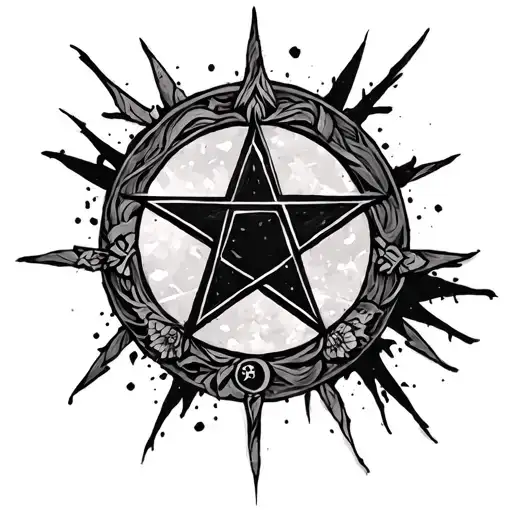 Pentagram Surrounded